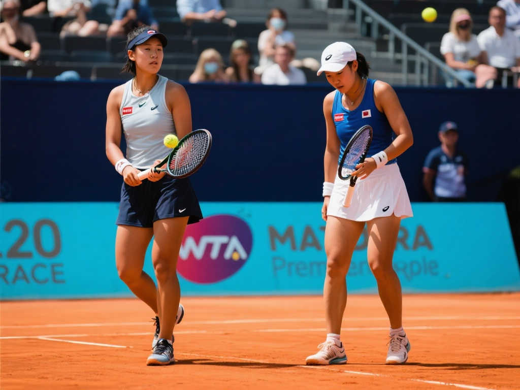 WTA1000马德里大师赛:王欣瑜/郑赛赛双打首轮遗憾告负0-2 WTA1000马德里大师赛:王欣瑜/郑赛赛双打首轮遗憾告负0-2